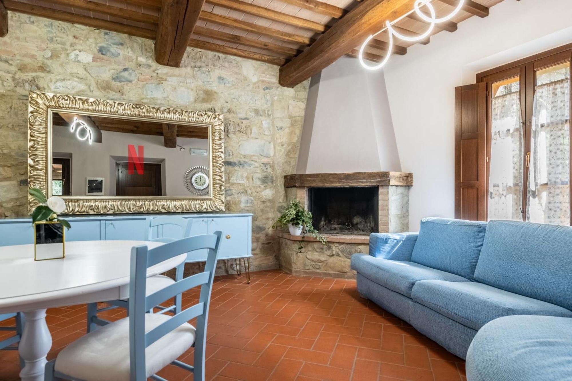 Villa Le Polle Di Meletro Chianni Exterior foto